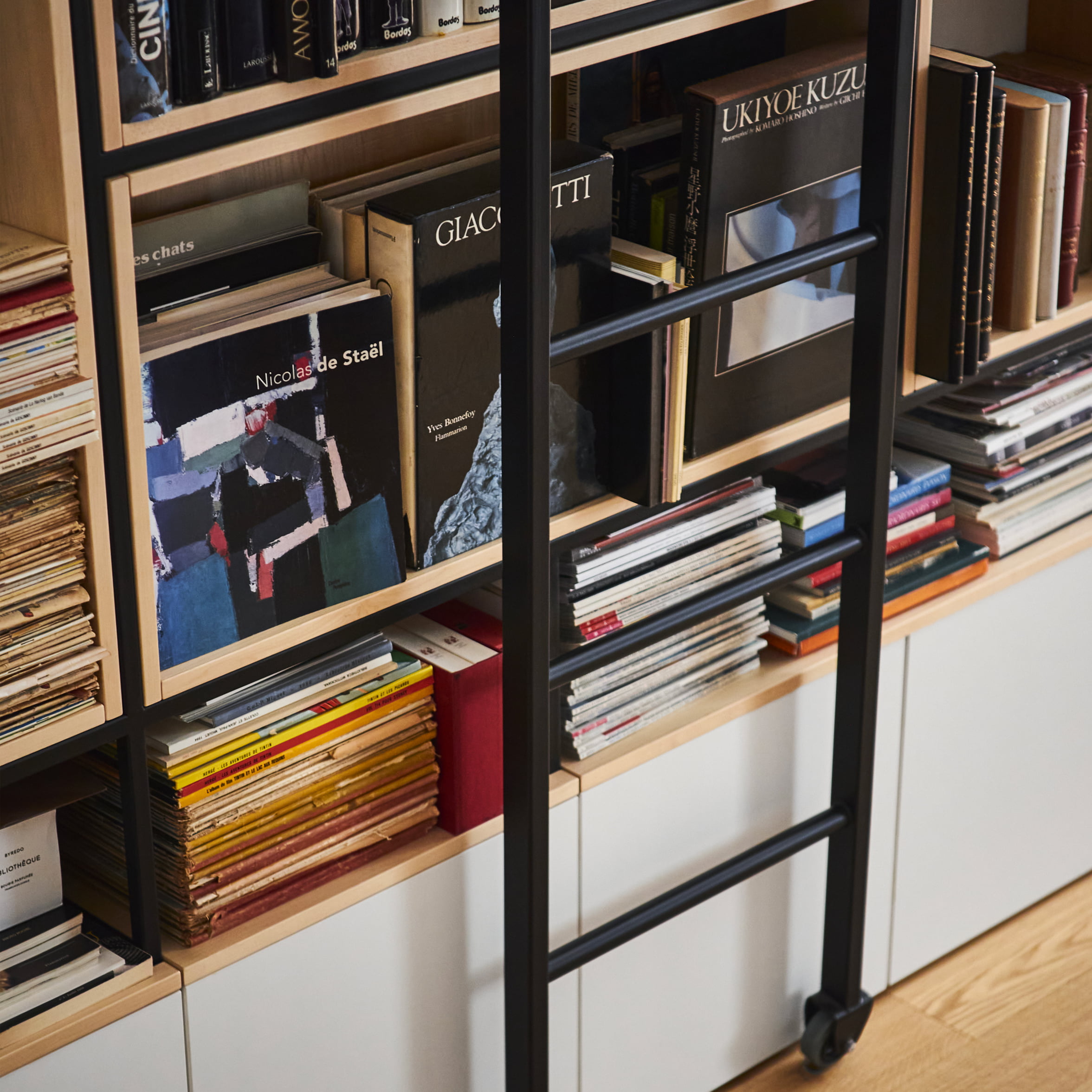 Bibliotheque Eve Carre - meubles sur mesure