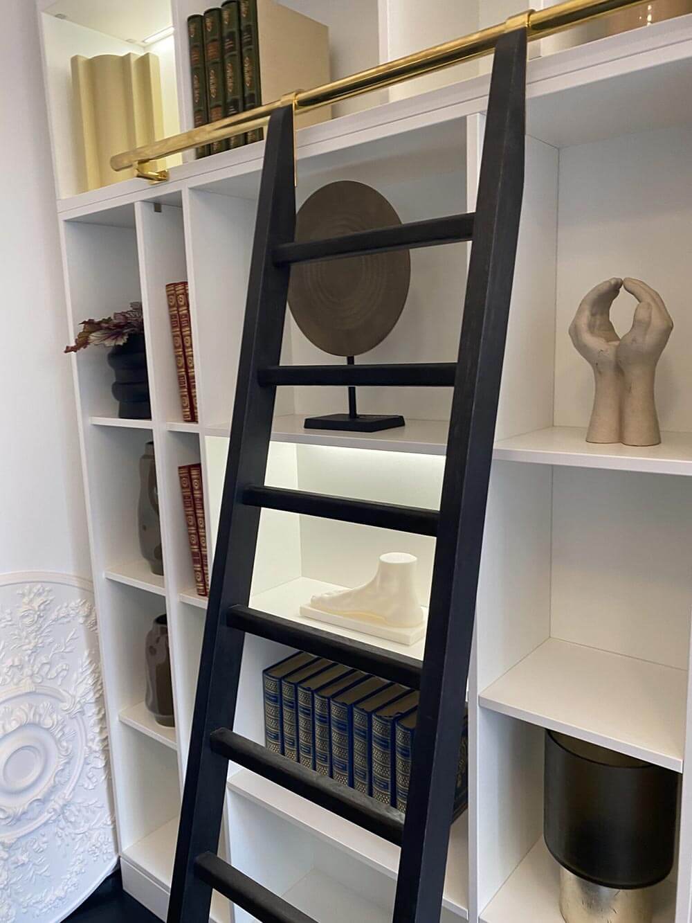 Showroom Behome Interiors à Lille, Architecte d'intérieur, espace espace bibliothèque