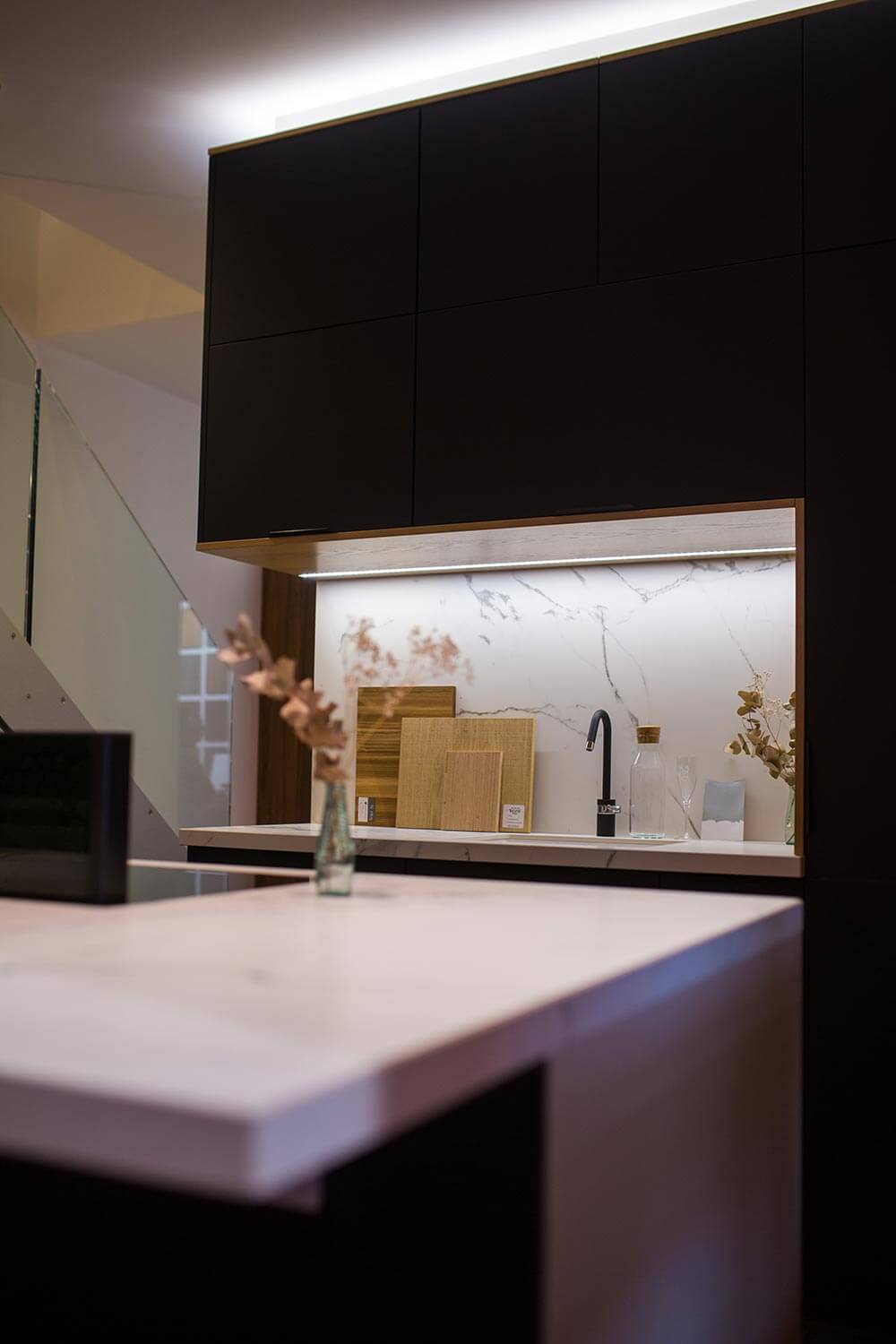 Showroom Behome Interiors à Pontarlier, Architecte d'intérieur, espace cuisine