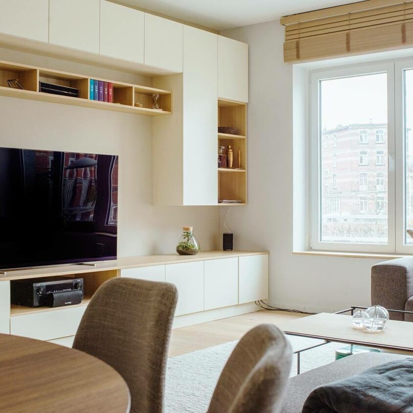 Aménagement d'intérieur Salon meuble TV