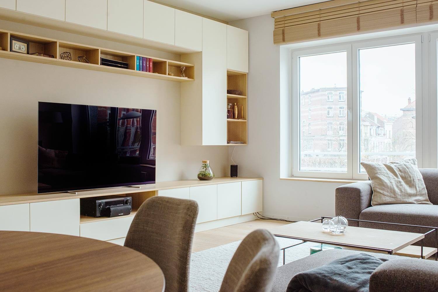 Aménagement d'intérieur Salon meuble TV