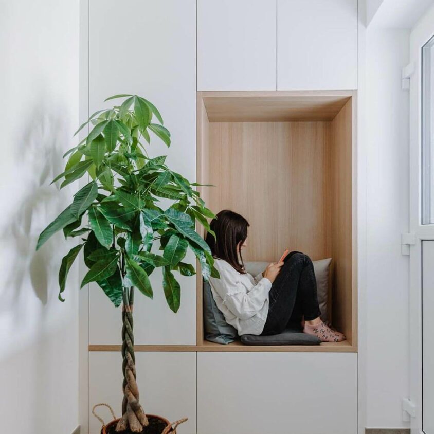 Aménagement d'une petite entrée d'appartement