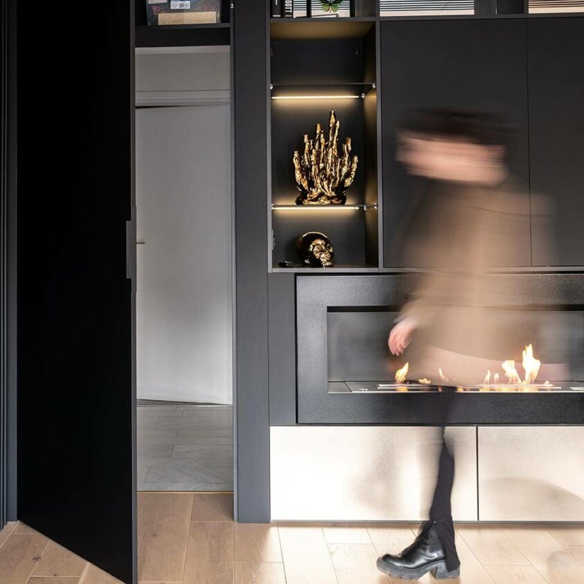 Aménagement Global Appartement design classe noir