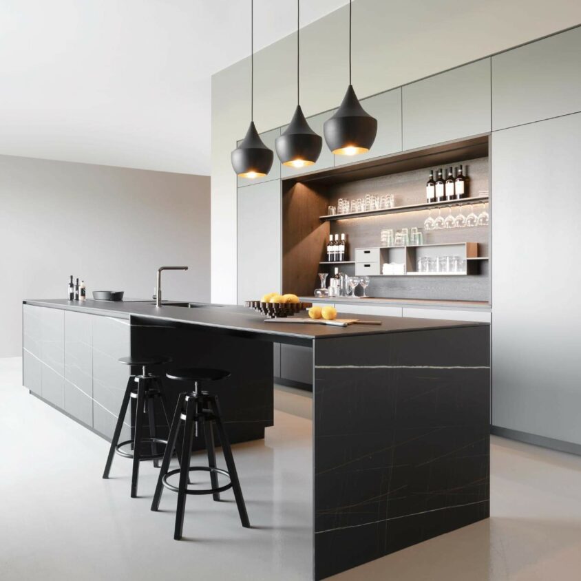 Cuisine italienne haut de gamme mobilier