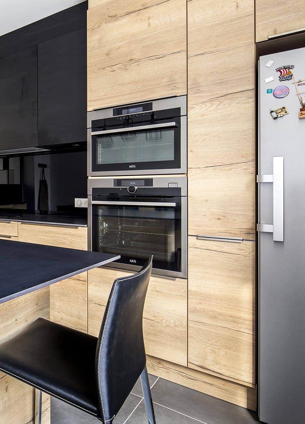 Cuisine équipée sur mesure par Behome Interiors