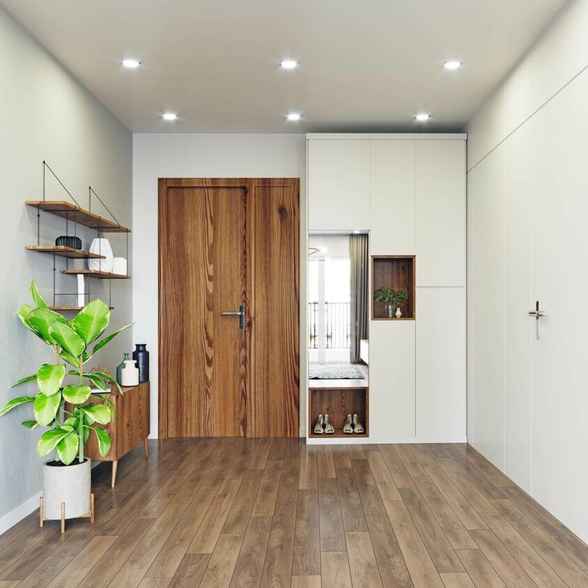 Armoire dans une entrée sur-mesure ou placard