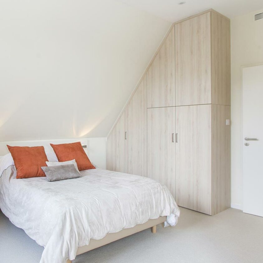 Dressing dans une chambre parentale sur mesure